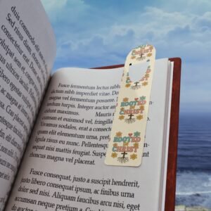 Inspirational Bookmark - 'Grace Upon Grace' Floral Design