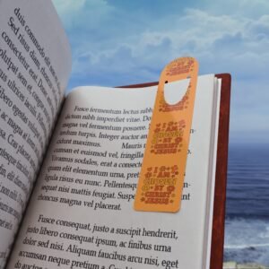 Inspirational Christian Bookmark - 'Chosen by Christ Jesus'