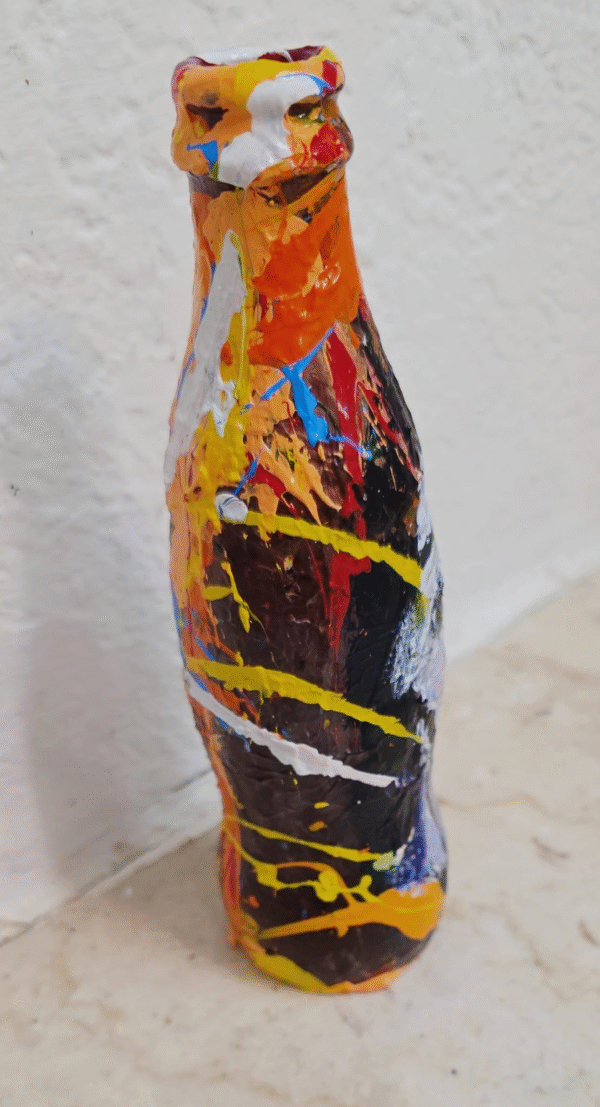 "The Witness in Orange Flame" - Image 6