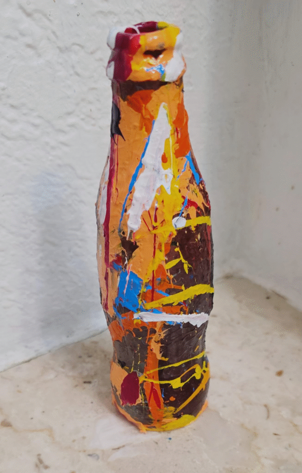 "The Witness in Orange Flame" - Image 5