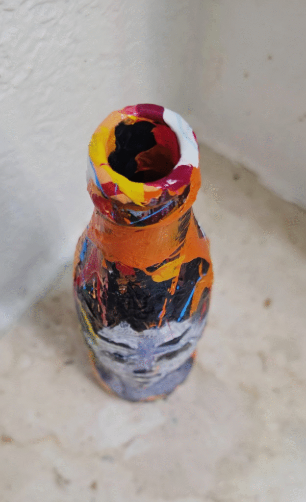 "The Witness in Orange Flame" - Image 4