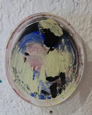 African Mother on a Bread Lid
