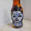 "The Witness in Orange Flame"