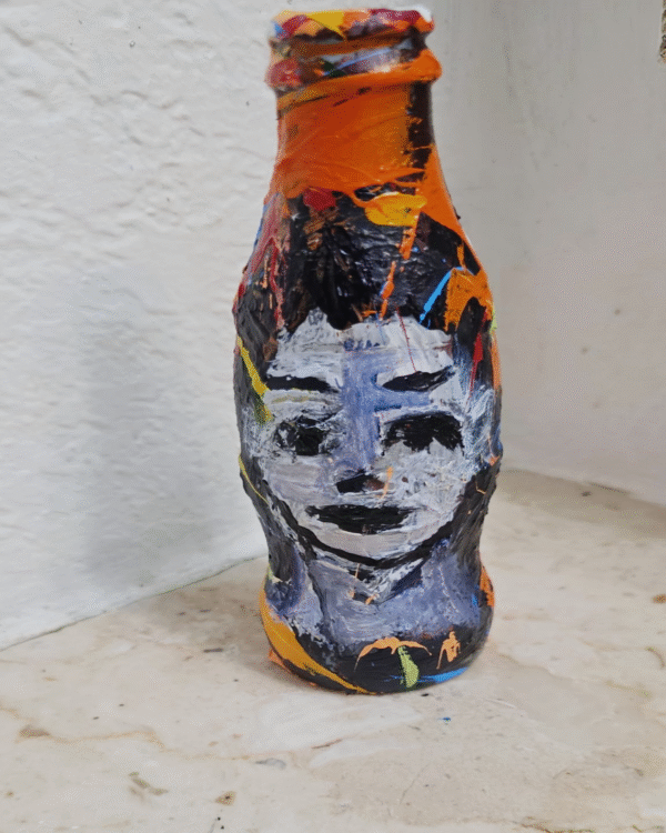 "The Witness in Orange Flame"