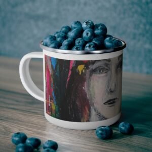 Enamel Camping Mug The Human Angel