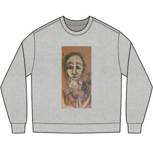 The Angel of the Poor— Hand-Drawn Face Artwork