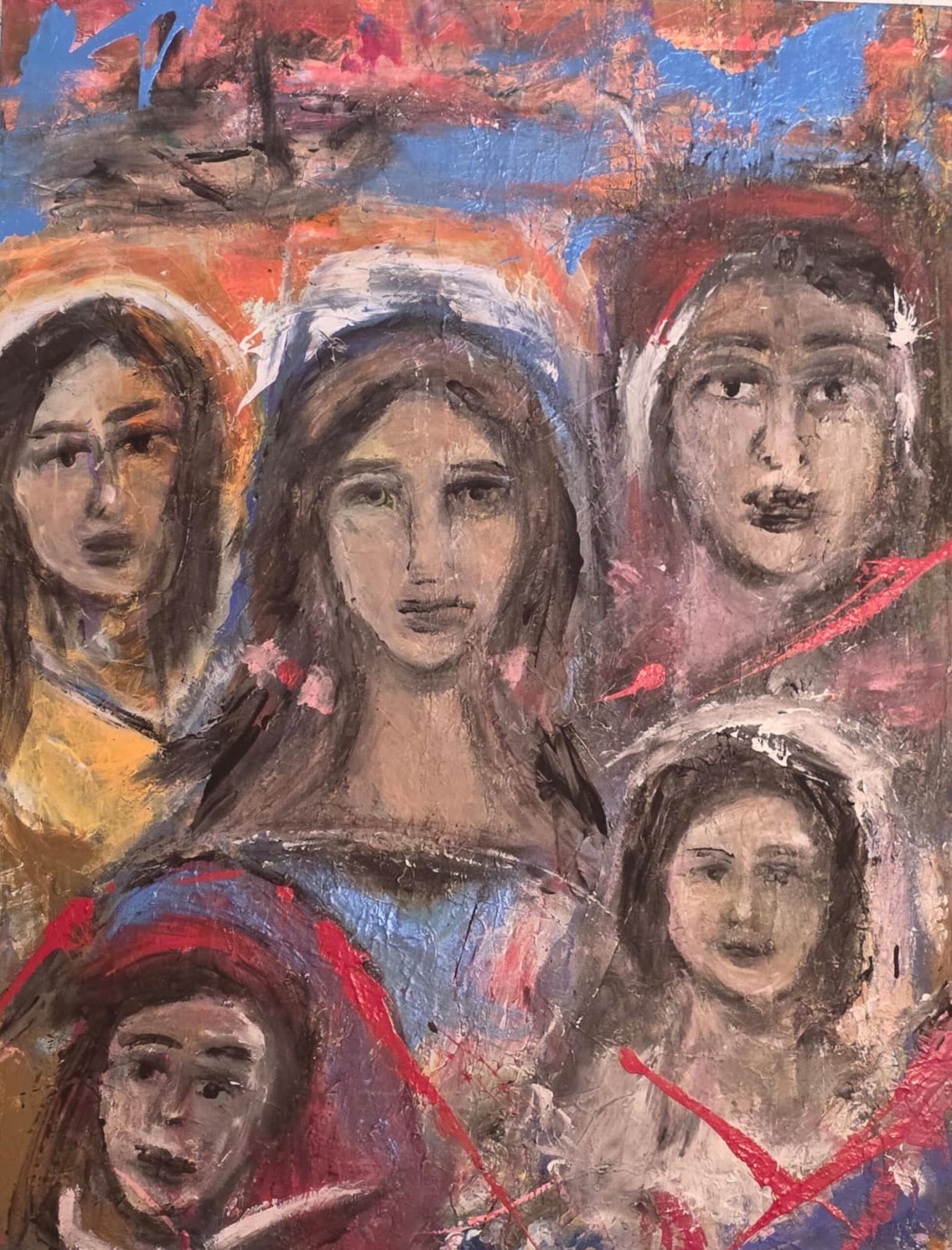 Angels Rising from the Boats