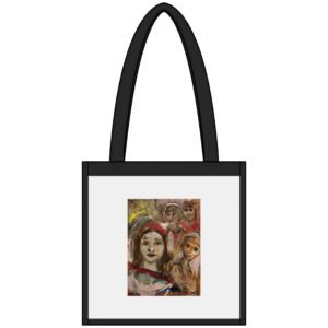 Clear Stadium Tote — The Angel and the Beings from the Other World