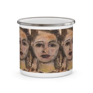 Enamel Camping Mug /Angels Arriving to Parad