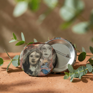 The Angel of War Holding / Art Pin