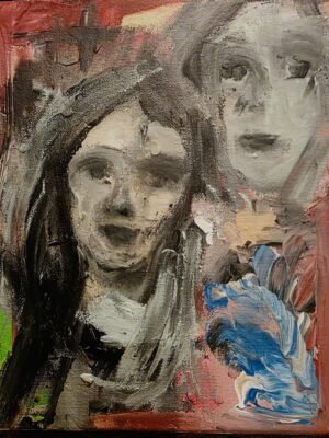 The Angel of War Holding a Mother Who Lost Her Son