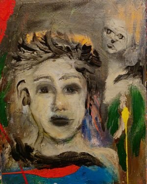 Angel Emerging Between Realms