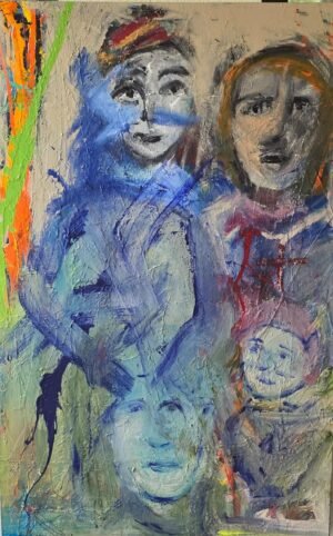 Angels Watching the Theater of Humanity